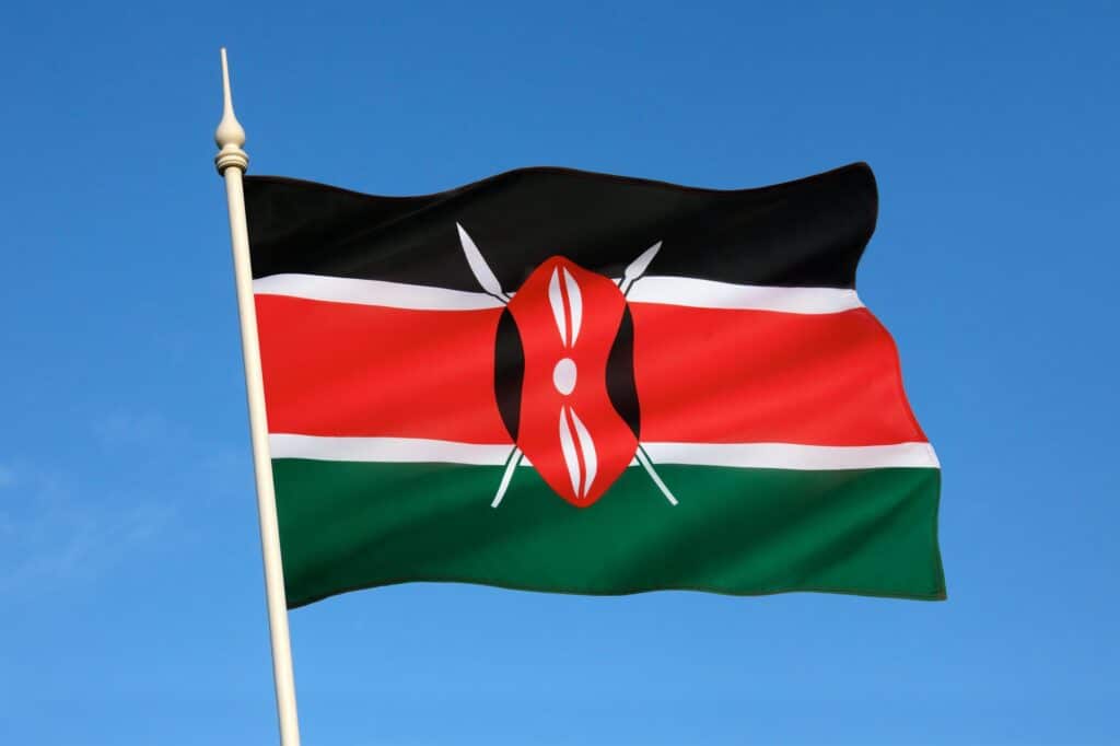 Знаме Кения 