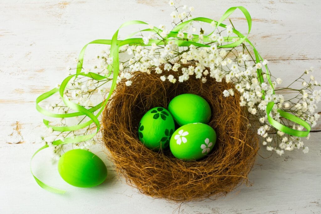 Зелени яйца